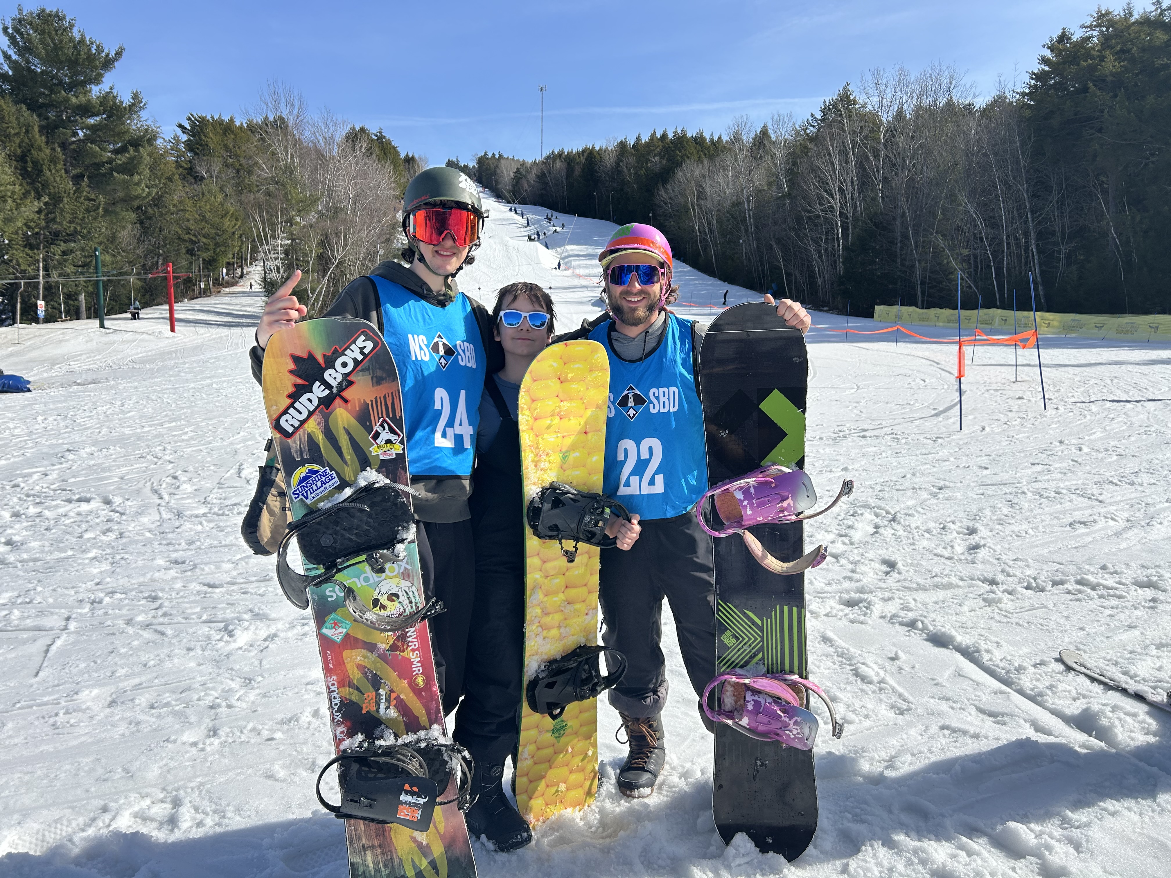 CMSBC riders and coaches together after an event